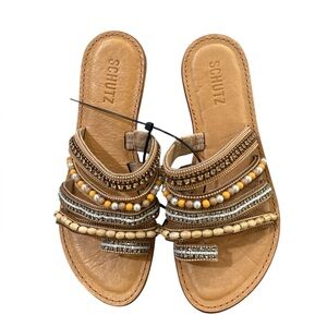 Schutz- Womens Jade Flat Sandals